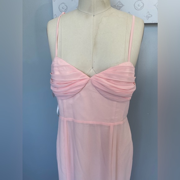 Fame and Partners Dress- pink maxi size 10 - Picture 3 of 6